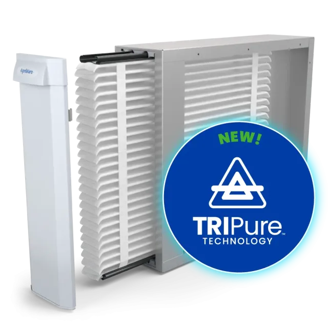 AprilAire example whole-home media-filter cabinet